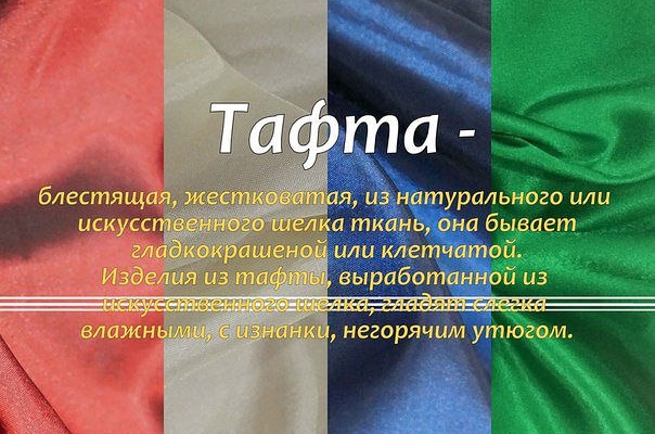 Типы материалов для одежды Типы материалов для одежды
