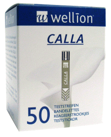 Купити тест-смужки для глюкометра Wellion Calla