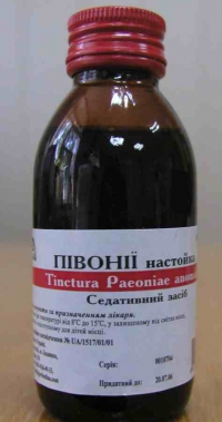 Пиона настойка от ПАО Биолек, Украина