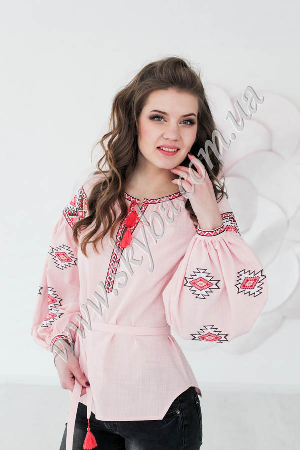 Вышитые Блузки Фото