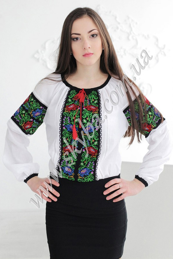 Блузки С Вышивкой