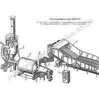 Сушка барабанна АВМ-0,65 (в доревізійному стані) Грануляторы ОГМ, линии гранулирования ОГМ-1,5, комплектующие грануляторов и линий гранулирования
