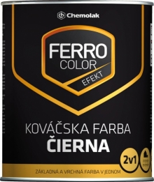 Краска для металла FERRO COLOR: характеристики и способ применения