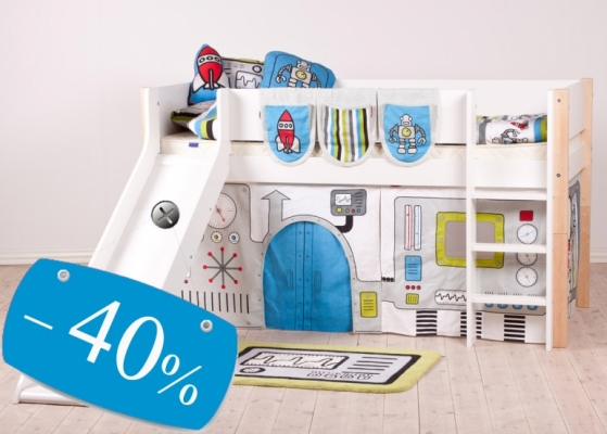 40% скидка на детскую кровать