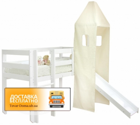 Кровать детская с 15% скидкой. Горка в комплекте!