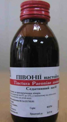 У продажу настоянка півонії, купити на biolikoao.ub.ua