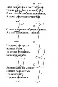 Епітафії на пам’ятник у Луцьку