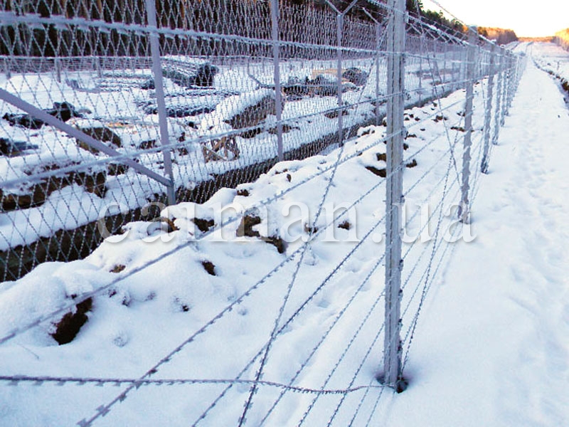 Огорожа з колючого дроту високої якості від Кайман