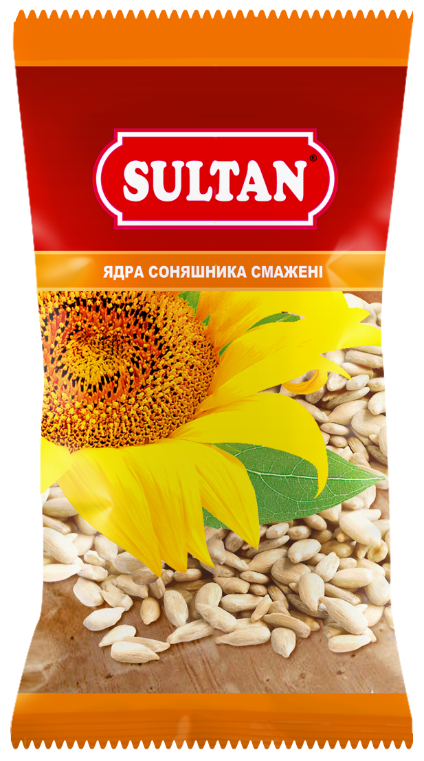 Насіння соняшника очищене Sultan 50 г купити