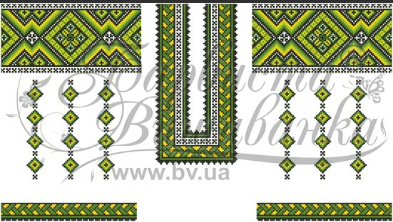Заготовка для вишиванки бісером чекає власника