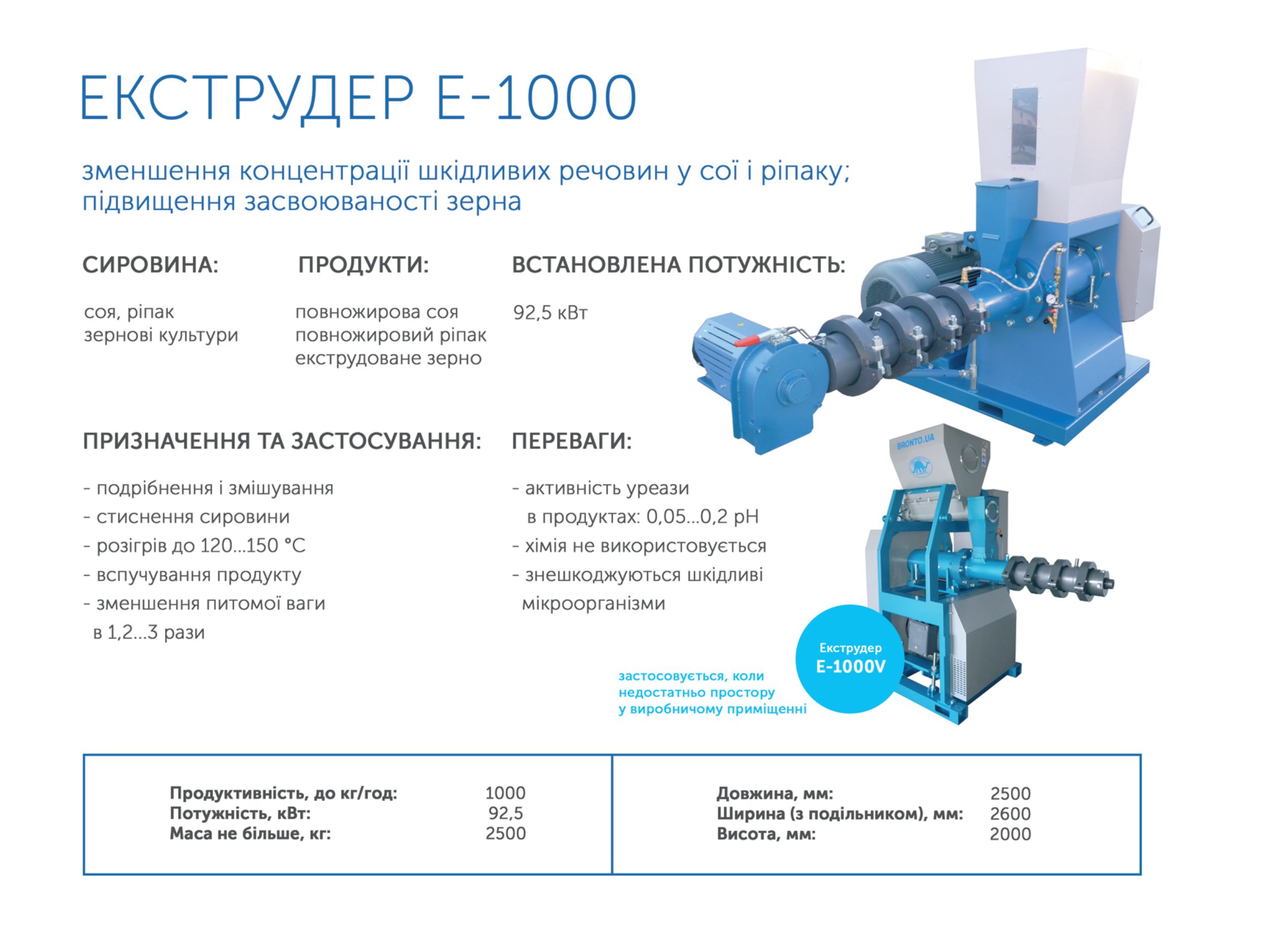 В продажу екструдер для зерна