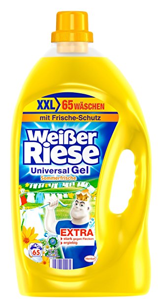 Самый эффективный немецкий оригинальный гель для стирки Weisser Riese