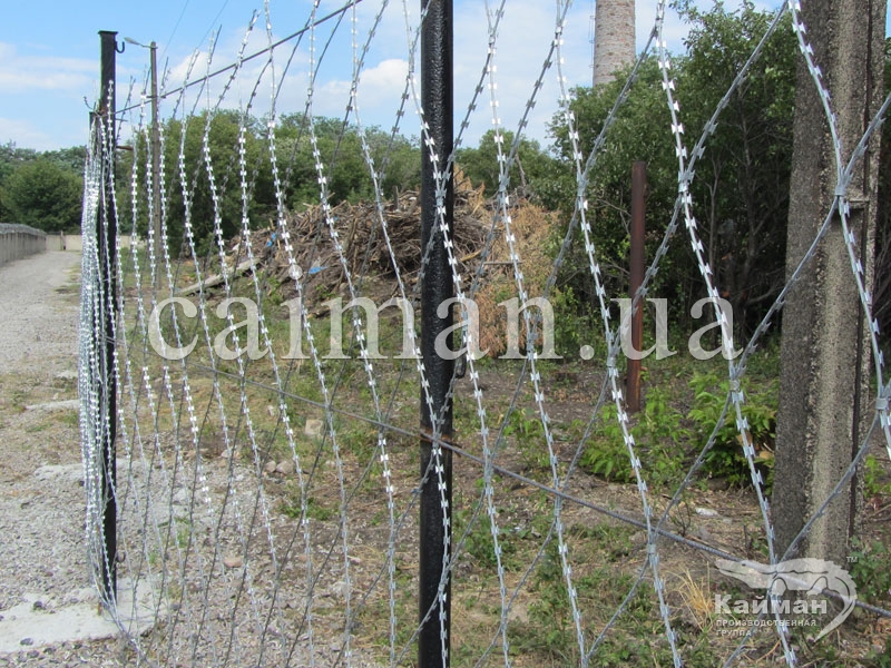 Колючая сетка Пиранья - безопасная защита периметра