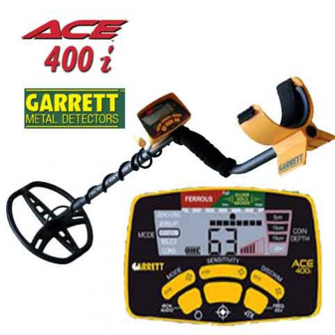 Купити Garrett ACE 400i недорого: в продажу тільки якісні металошукачі!