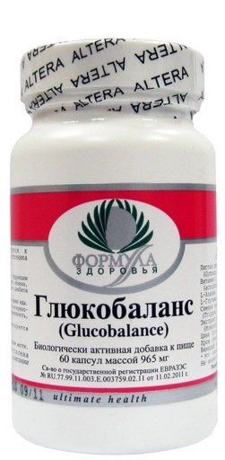 В продаже глюкобаланс таблетки