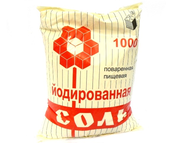 В продаже йодированная соль