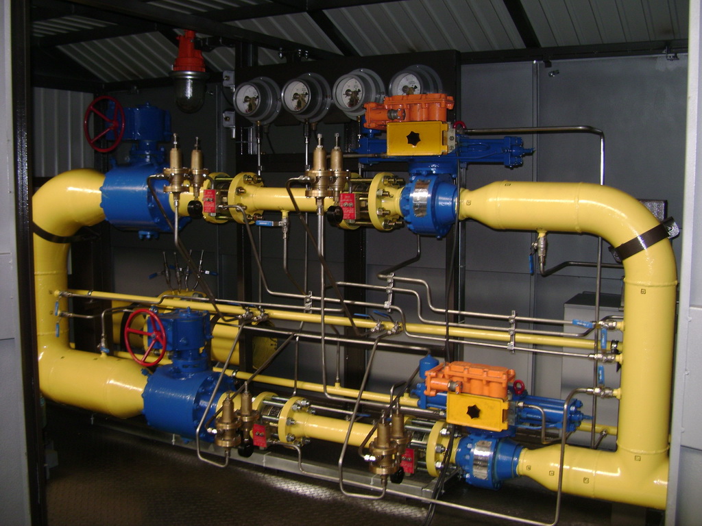 Пристрій газорозподільна станція