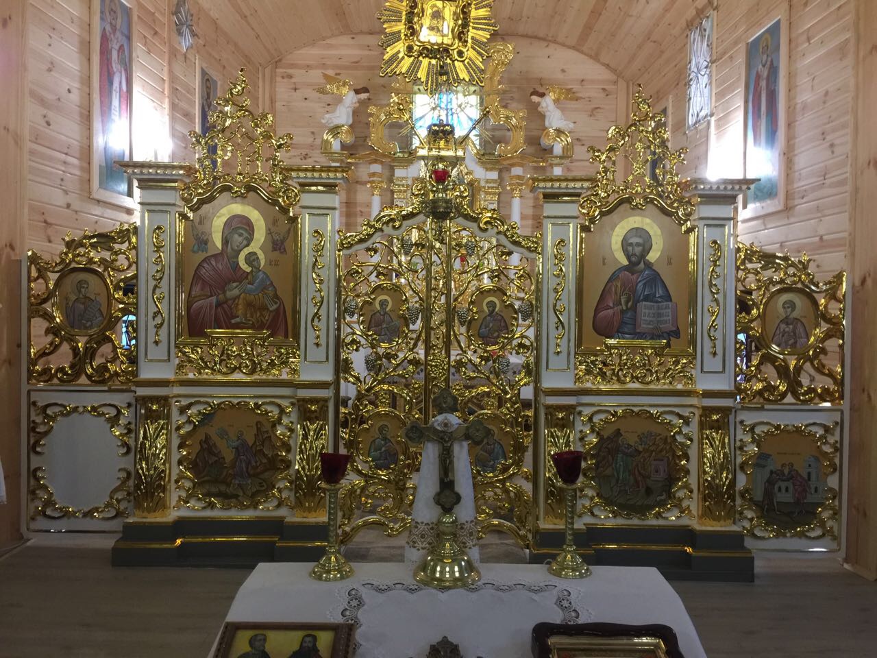 Реставрация иконостаса в Украине