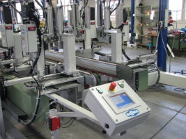 Продается автоматическая сварочно-зачистная линия Haffner SMH-4 + SVW + SV-4