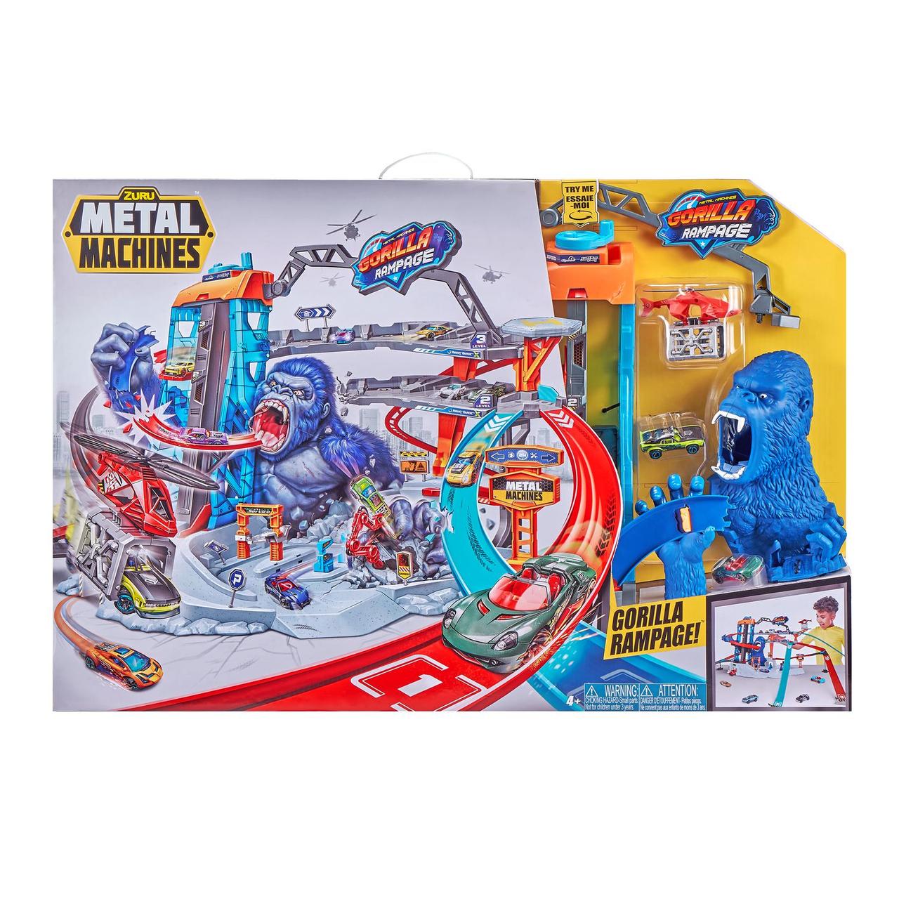gorilla・ETCセット Трек Хот Вилс Атака Токсичной Гориллы на Заправку Hot Wheels Toxic