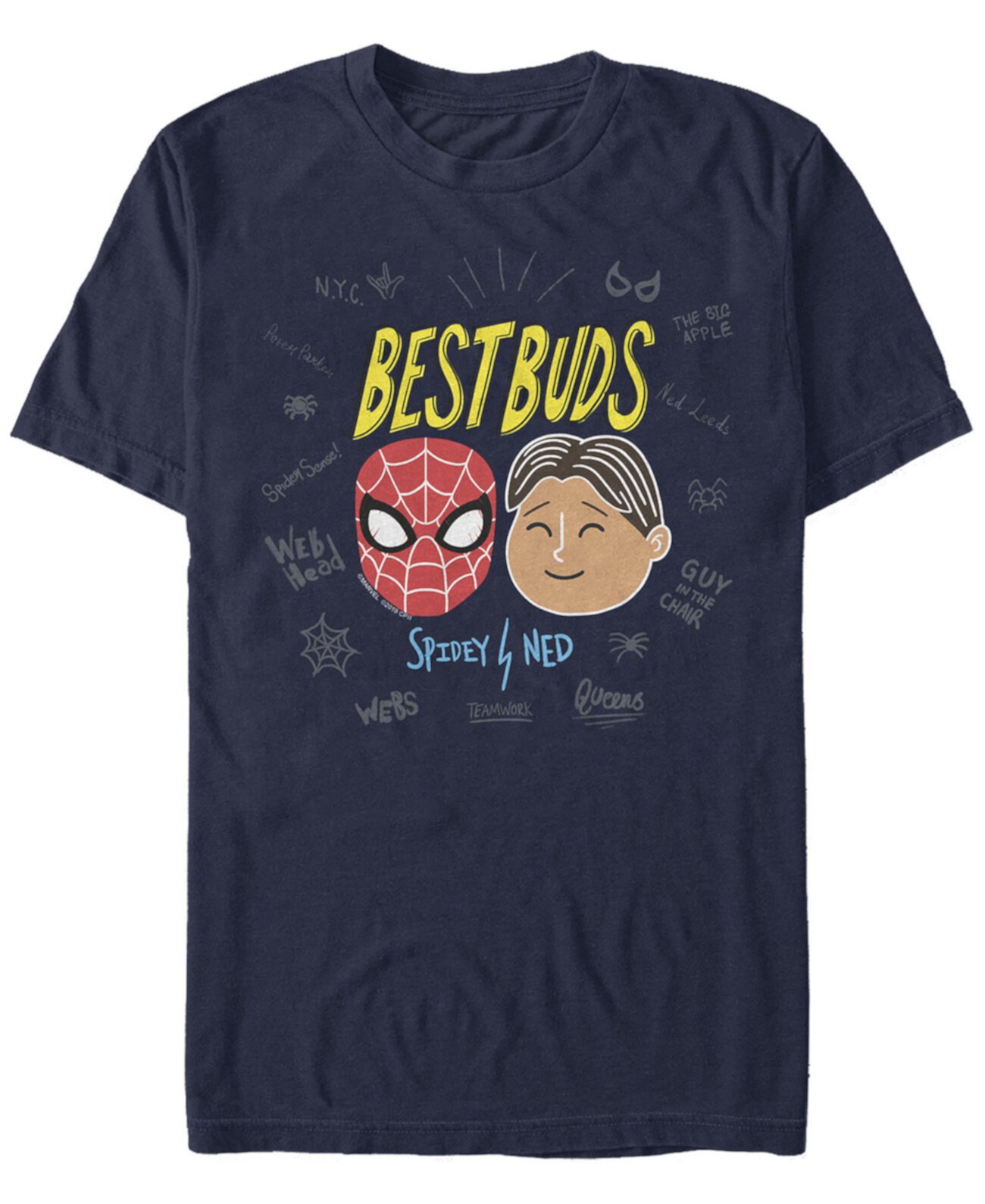 Чоловіча футболка Marvel Людина-павук далеко від дому Best Buds, з коротким  рукавом, цена 1 485 грн, купить на UB.UA • UB.UA