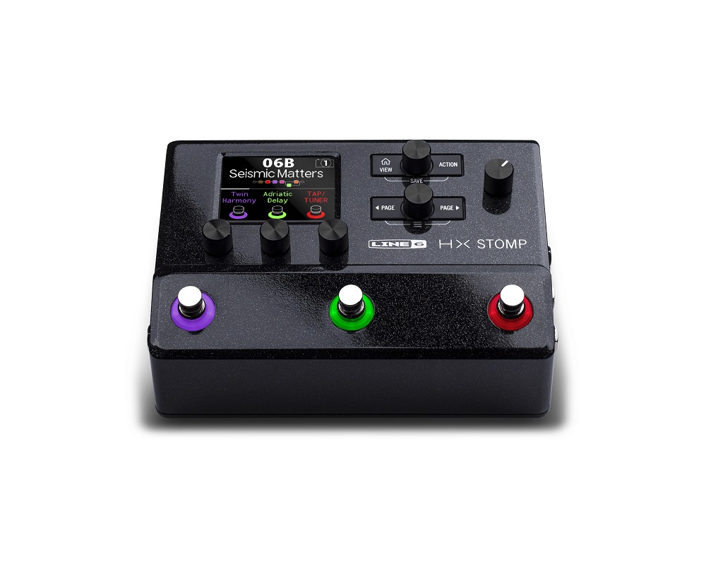 【Line6】 HX Stomp LINE6 HX Stomp • Товары • Уроки гитары - Магазин музыкальных