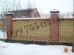 Паркан з цегли у Львові, Луцьку