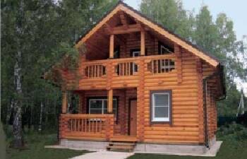 Construction of wooden houses